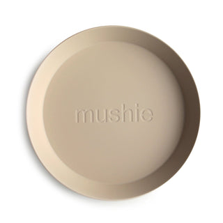Round Dinnerware Plates, Set of 2DinnerwareMushieColor: Vanilla