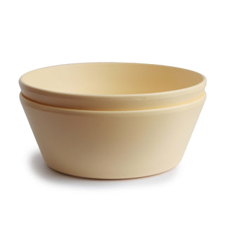 Round Dinnerware Bowl, Set of 2DinnerwareMushieColor: Vanilla