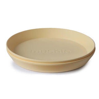 Round Dinnerware Plates, Set of 2DinnerwareMushieColor: Smoke