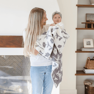 Double-Layer Bamboni® Receiving Blankets Saranoni Color: Pansy Double Layer