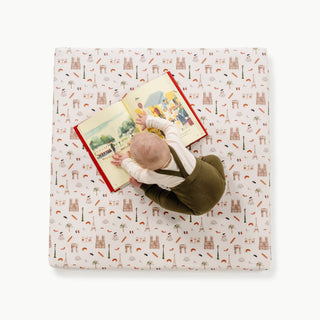 Wholesale Padded Mini Playmat Padded Mat Gathre Color: Thyme Shape: Square