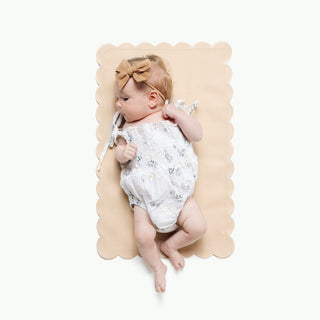 Wholesale Micro Changing Mat Micro Gathre Color: Ivory