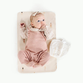 Wholesale Micro Changing Mat Micro Gathre Color: Ivory