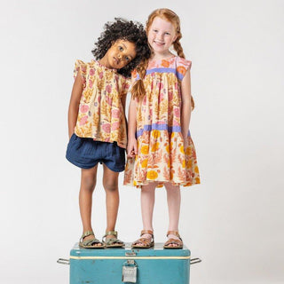 Girl's Krista Dress - Gilded Floral Mix Baby & Toddler Dresses