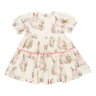 Girl's Maribelle Dress - Bunny Friends Baby & Toddler Dresses