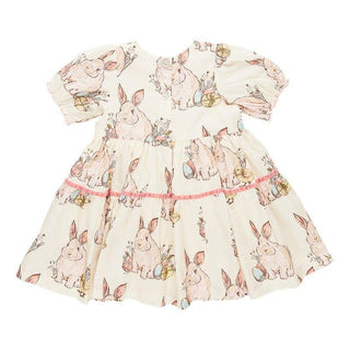 Girl's Maribelle Dress - Bunny Friends Baby & Toddler Dresses