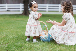 Girl's Maribelle Dress Set - Bunny Friends Baby & Toddler Dresses