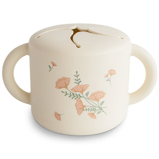 Snack CupSnack CupMushieColor: Pink Flowers