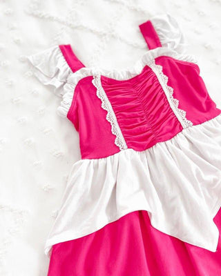 Bamboo Twirl Dress Girl's Briar Princess - FairytaleEliza Cate and CoSize: 0-6 Months