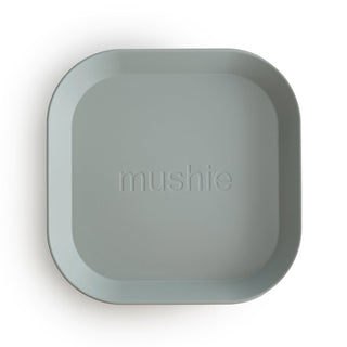 Square Dinnerware Plates, Set of 2DinnerwareMushieColor: Sage