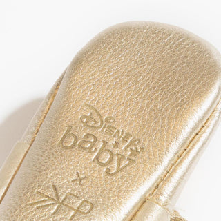 Platinum Mickey Mouse Bow Baby ShoeBow MoccFreshly PickedStyle: Soft SoleSize: 1
