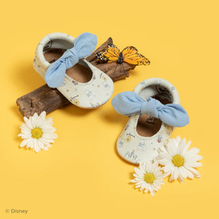 Disney Pooh Bear Linen Knotted Bow Baby Shoe Knotted Bow Mocc Freshly Picked Style: Soft Sole Size: 1