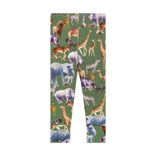 Boy's Bamboo Short Sleeve Pajama Set - Posh Safari Baby & Toddler Sleepwear Posh Peanut Size: 18-24 Months