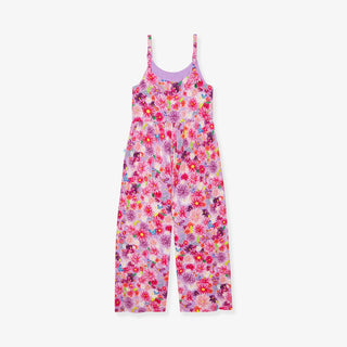 Posh Peanut Bamboo Cami Jumpsuit - Zinnia (Floral) | Baby Riddle