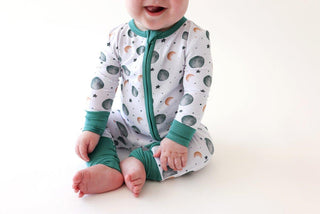 Bamboo Convertible Footie Romper - Roux Baby & Toddler Sleepwear