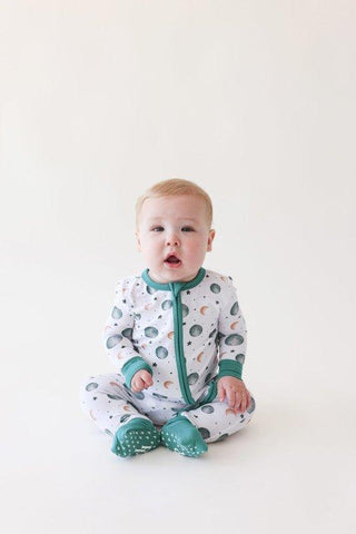 Bamboo Convertible Footie Romper - Roux Baby & Toddler Sleepwear
