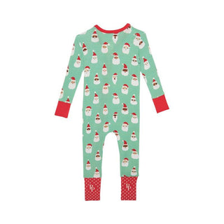 Bamboo Convertible Footie Romper - Santa Medley Baby & Toddler Sleepwear