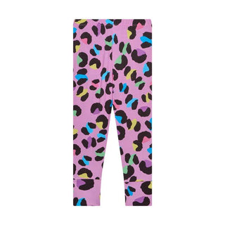 Girl's Bamboo Short Sleeve Pajama Set - Electric Leopard Baby & Toddler Sleepwear