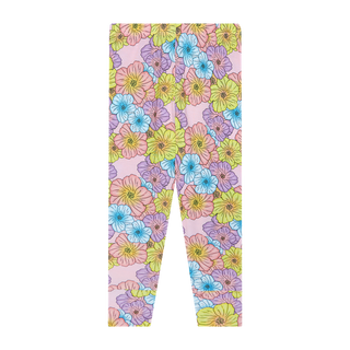 Posh Peanut Girl's Bamboo Short Sleeve Pajama Set - Kourtney (Floral)