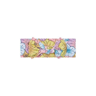Infant Swaddle and Headwrap Set - Kourtney (Floral) Swaddling Blankets