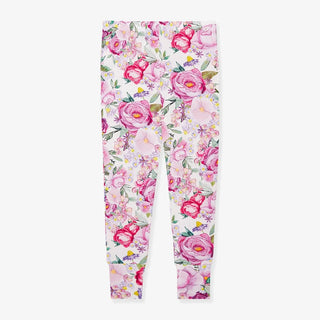 Posh Peanut Bamboo Long Sleeve Pajama Set - Elly (Floral) | Baby Riddle