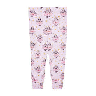 Bamboo Long Sleeve Pajama Set - Philomena (Hippos) Posh Peanut Size: 2T