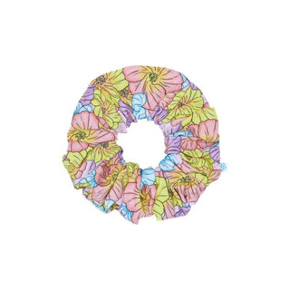 Bamboo Luxe Oversized Scrunchie - Kourtney (Floral) Baby & Toddler Clothing Accessories