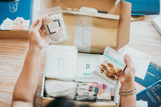 Deluxe Postpartum Care Box - Premium Support for Moms Postpartum Care Cater To Mom Type of Birth: Vaginal Feeding Plan: Breastfeeding Book: The Fourth Trimester