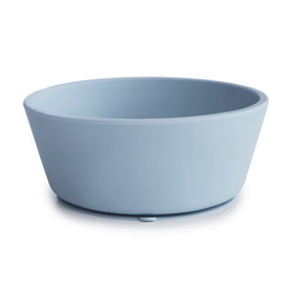 Silicone Suction Bowlsilicone tablewareMushieColor: Powder Blue
