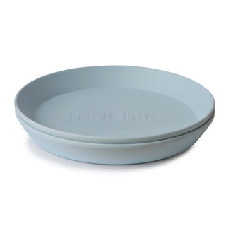 Round Dinnerware Plates, Set of 2DinnerwareMushieColor: Smoke