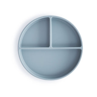 Silicone Suction Platesilicone tablewareMushieColor: Powder Blue