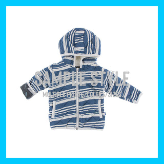 Kickee Pants Quilted Jacket with Sherpa-Lined Hood - Fall 3 Aquatic Adventure PRE-ORDER (AA24)
