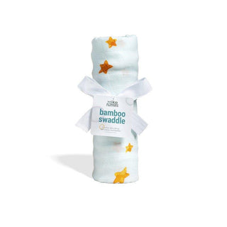 Bamboo Swaddle Blanket - Goodnight Wonderland Swaddle Rookie Humans