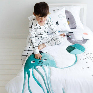 Toddler Comforter - Jellyfish Toddler Comforter Quilts & Comforters