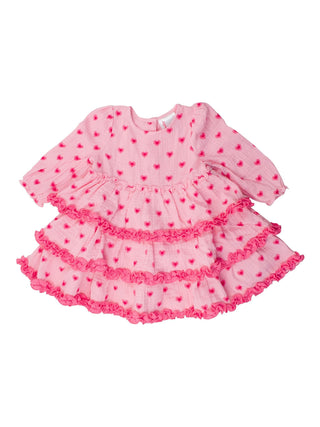 Pink Chicken Elsie Dress - Hot Air Balloons Pink Chicken Elsie Dress - Hot Air Balloons