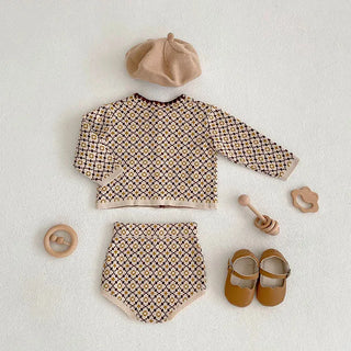 Knitted Cardigan Euro Outfit RYAN AND REMI Color: Cardigan Kid Size: 3-6M