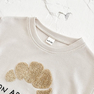 Boys Waffle T-shirts Shorts Set RYAN AND REMI Kid Size: 6-9M