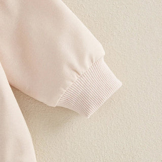 Baby Boys Pushin' My Luck Romper Letter Shamrock Tractor Print Long Sleeve Crew Neck Bubble Jumpsuit Baby & Toddler Outfits August + Willow Color: Beige Kid Size: 0-3M Ships From: United States