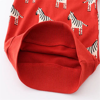 Printed Long Sleeve Sweater RYAN AND REMI Color: Green Kid Size: 2T