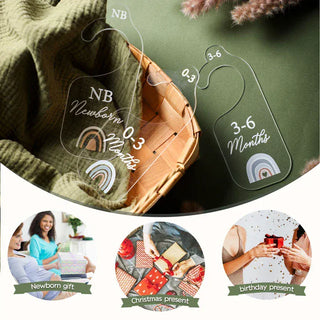 7Pcs Acrylic Closet Dividers RYAN AND REMI Color: Acrylic 7pcs