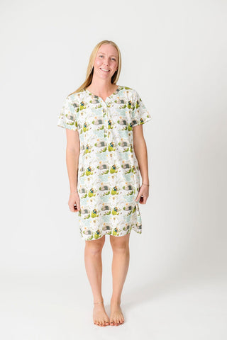 He Is Risen Cotton Women's Nightgown Women's Nightgowns Holy Pals Size: XS