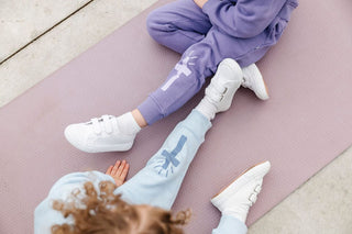 Eternal Life Purple Fleece Jogger Jogger Holy Pals Size: 02