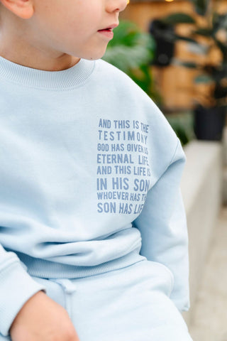 Eternal Life Skyway Fleece Crewneck Sweatshirt Sweater Holy Pals Size: 02
