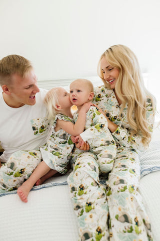 He Is Risen Cotton Footie with 2-Way Zipper Onesie Holy Pals Size: NB