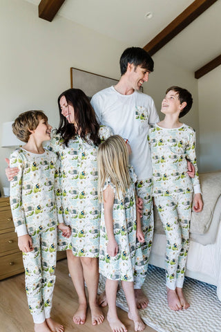 He Is Risen Cotton Long Sleeve Pajama Set Two Piece Holy Pals Size: 2
