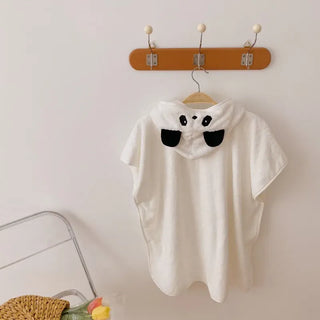 Animal Poncho Bath Towel RYAN AND REMI Color: White Size: 67x87cm