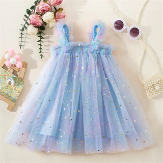 Floral Butterfly Tulle Dress RYAN AND REMI Color: H Kid Size: 9-12M