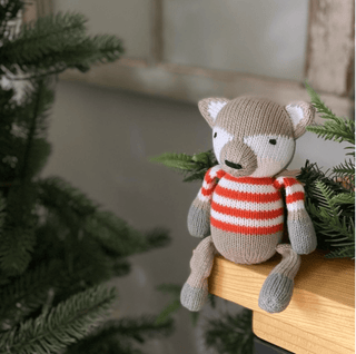 Finn + Emma Rattle Buddy - Finley the Fox | Baby Riddle