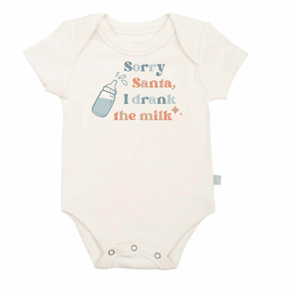 Graphic Bodysuit - Drank The Milk bodysuits Finn + Emma Color: Default Size: 0-3M