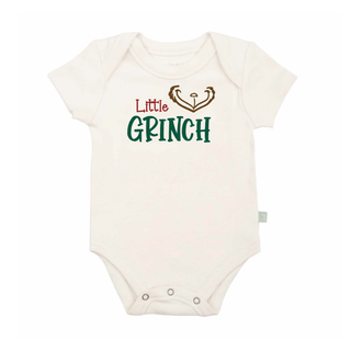 graphic bodysuit | little grinchbodysuitsFinn + EmmaColor: DefaultSize: 0-3M